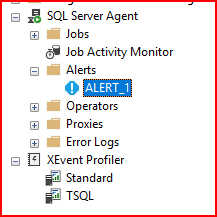 MSSQL Server Agent - Alert Configuration